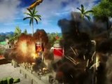 Just Cause 2 (360) - Le héros de Just Cause 2 joue les cascadeurs