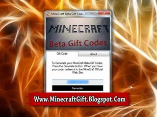 MineCraft Beta Gift Codes Free Giveaway!!