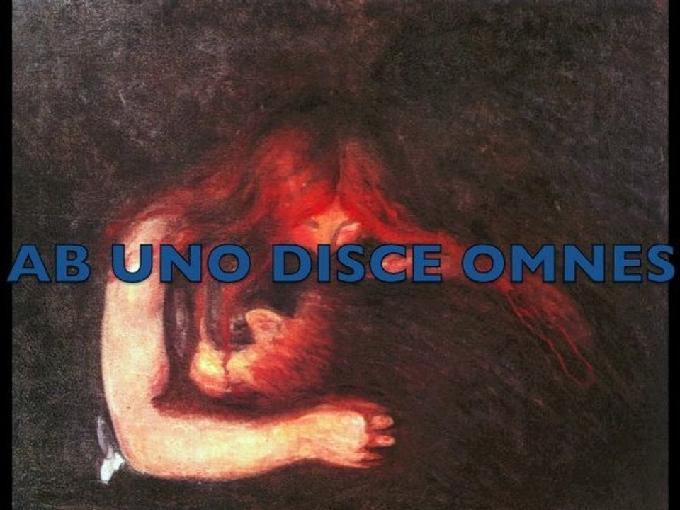 AB UNO DISCE OMNES