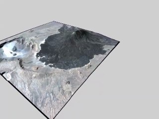 Pléiades : images 3D du volcan Tarso Toussidé