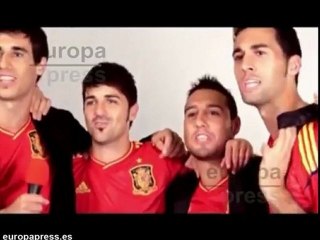 'La Roja' felicita la Navidad con su villancico