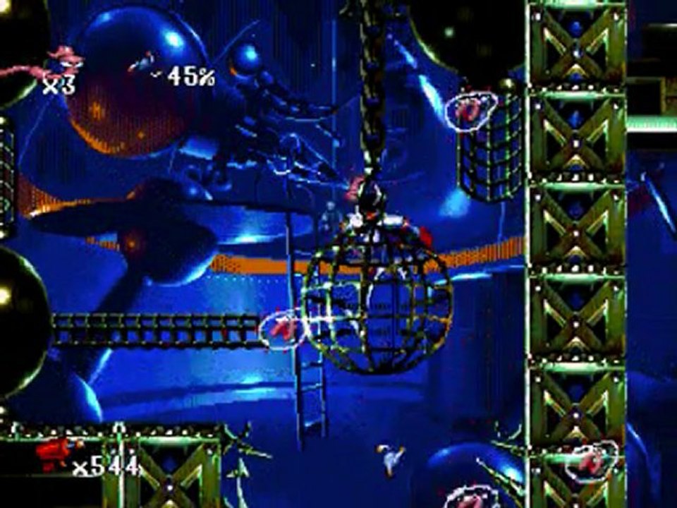 (Spoil) Earthworm Jim - Megadrive