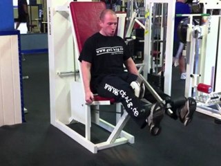 Übung für mehr Beinmuskeln - Beinstrecken