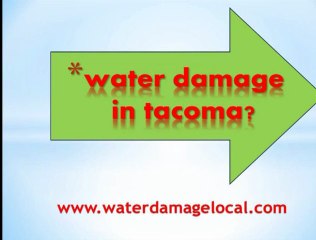 Tacoma Water Damage Company