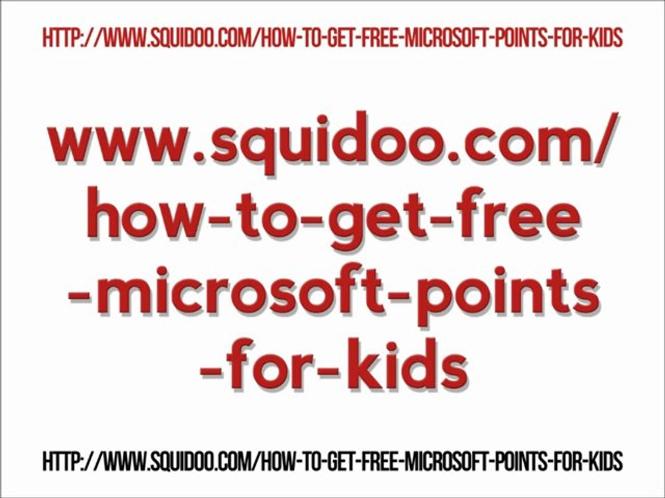 How I got 10,000 Microsoft Points!!