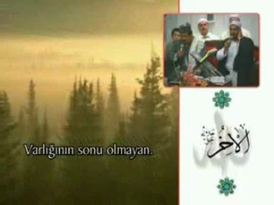 Allah'ın Güzel isimleri Esma'ül Hüsna Türkçe Anlamı Zikri