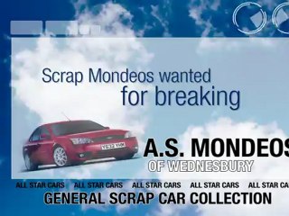 Wednesbury Ford Breakers & general Scrap Car collection