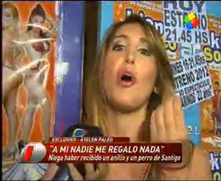 AYELÉN PALEO SOBRE SANTIAGO BAL