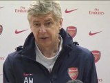 Wenger veut prendre des points pendant les fêtes