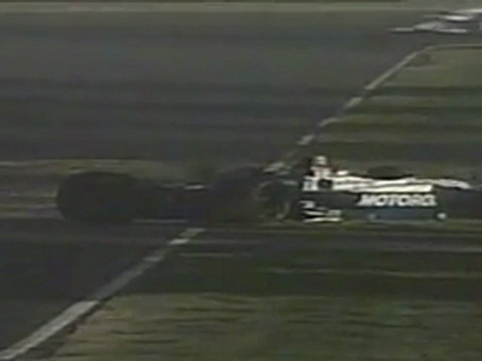 CART 2002 Mexico Andretti Crash