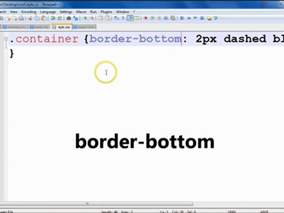 CSS עיצוב גבולות, אורך וגובה באמצעות