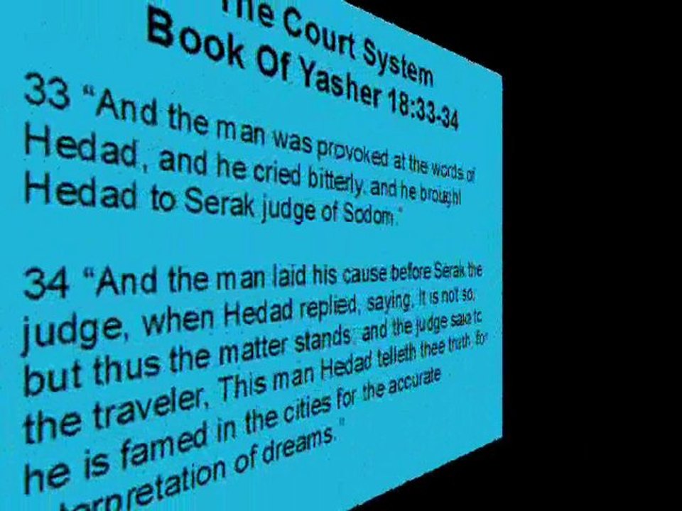 AS IN THE DAYS OF SODOM AND GOMORRAH PART 1