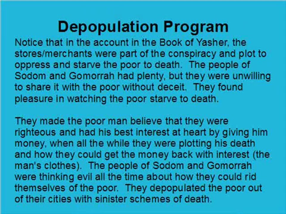 AS IN THE DAYS OF SODOM AND GOMORRAH PART 2