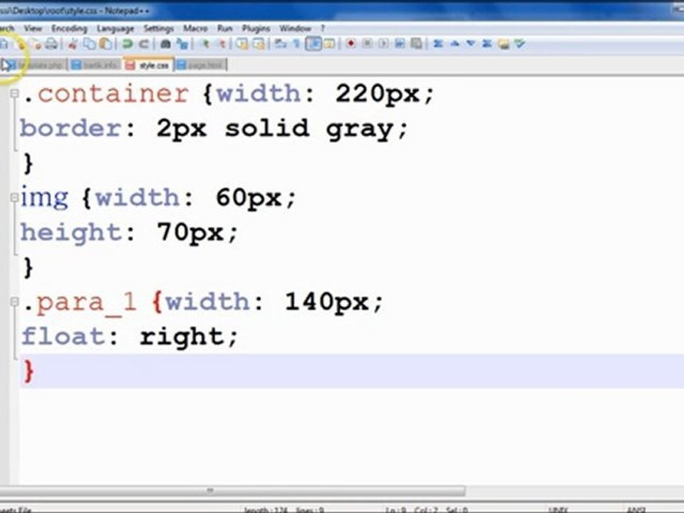 CSS מדריך על הבעיה שבהצפת אלמנטים ועל פתרונה
