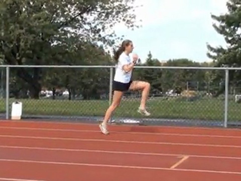 Échauffement athlétisme, demi-fond, course à pied et cross-country - Étirements et éducatifs