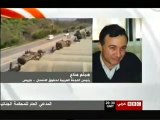 BBC Arabic Syria news 17.05.2011هيثم مناع   يتحدث عن المقابر الجماعيةأخبار سورية بي بي سي