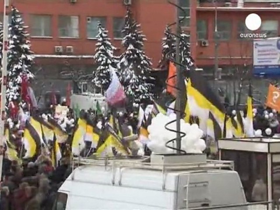 L'opposition russe manifeste en masse contre le pouvoir