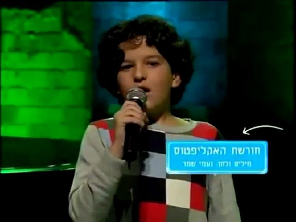 Shalev Menashe "Hourchat Ha Eucalyptus"