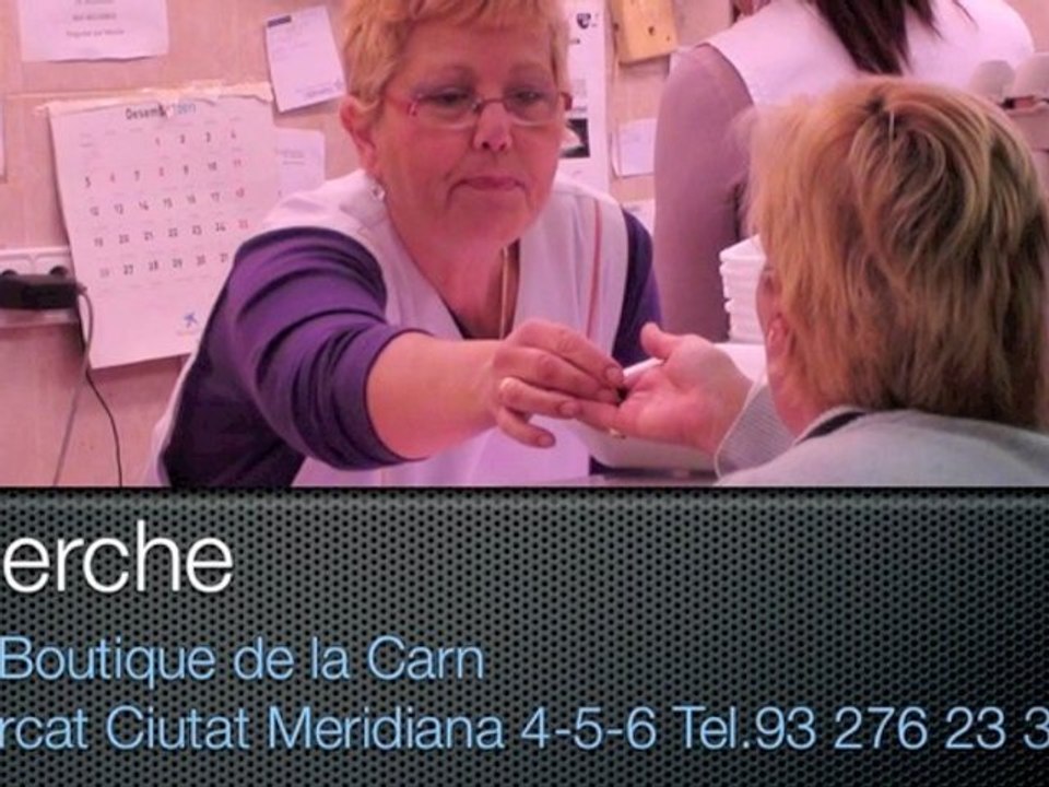 Merche "La Boutique de la Carn" Mercat Ciutat Meridiana