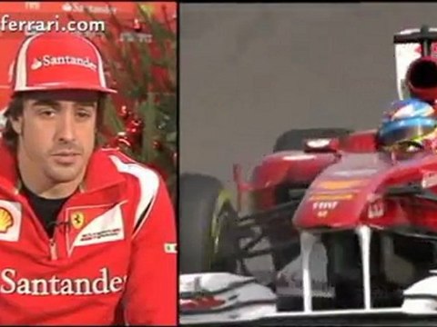 F1 - Intervista natalizia a Fernando Alonso
