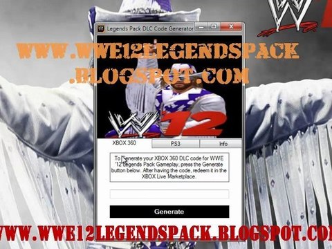 WWE 12 Legends Pack DLC Game Download Free- Xbox 360 - PS3