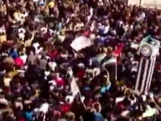 Protests continue amid the violence in Syria