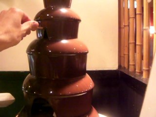 Fontaine de chocolat à OSAKA