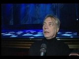 Napoli - Nino D'Angelo canta per gli indigenti al Bellini