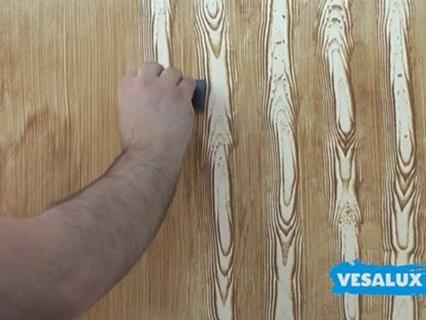 VESALUX Acrylic Scumble Glaze | Faux Wood Grain