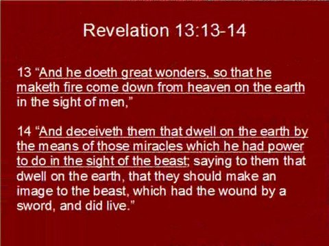 FALSE PROPHETS AND LYING SIGNS AND WONDERS