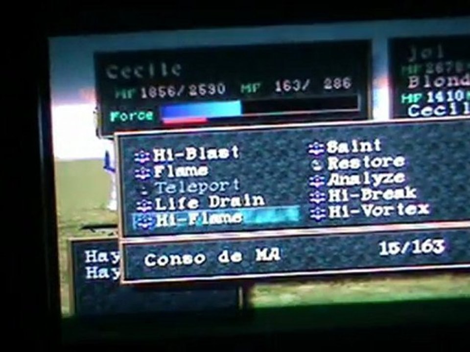 Wild arms 1, PSONE, test partie 2/3