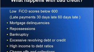 Bad credit Home Loans and Mortgages