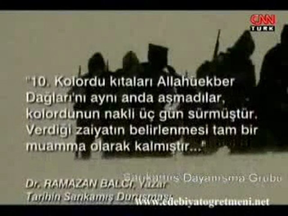 SARIKAMIŞ BELGESELİ 3