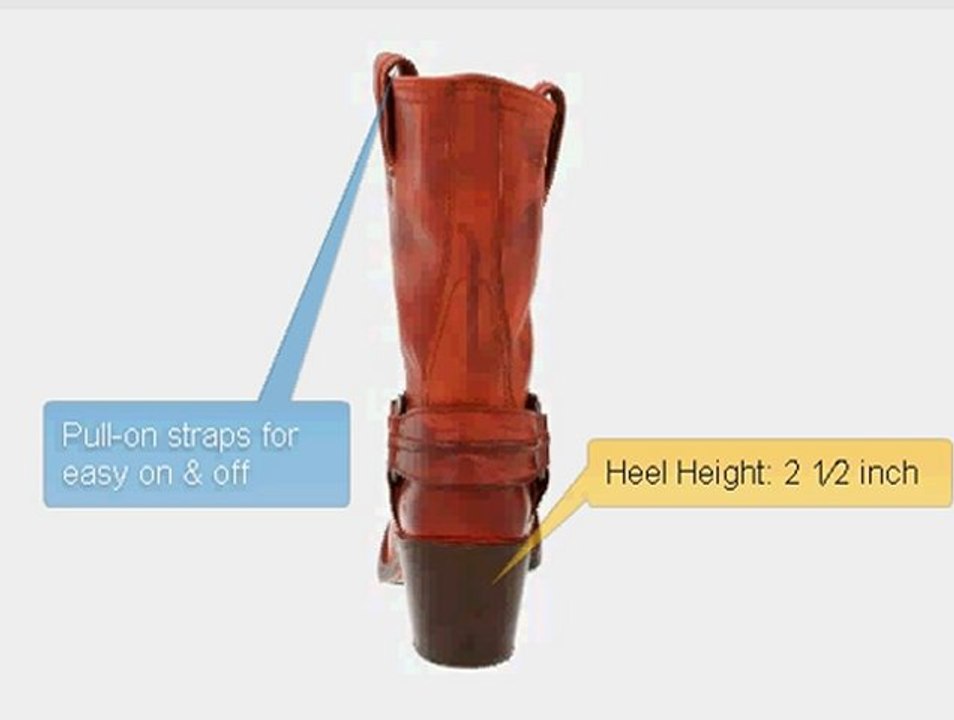 FRYE CARMEN HARNESS SHORT BOOT