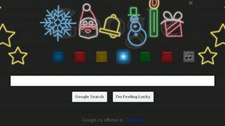 Happy Holidays - Google Doodle 2011