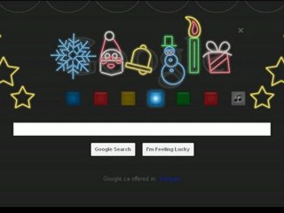 Happy Holidays - Google Doodle 2011