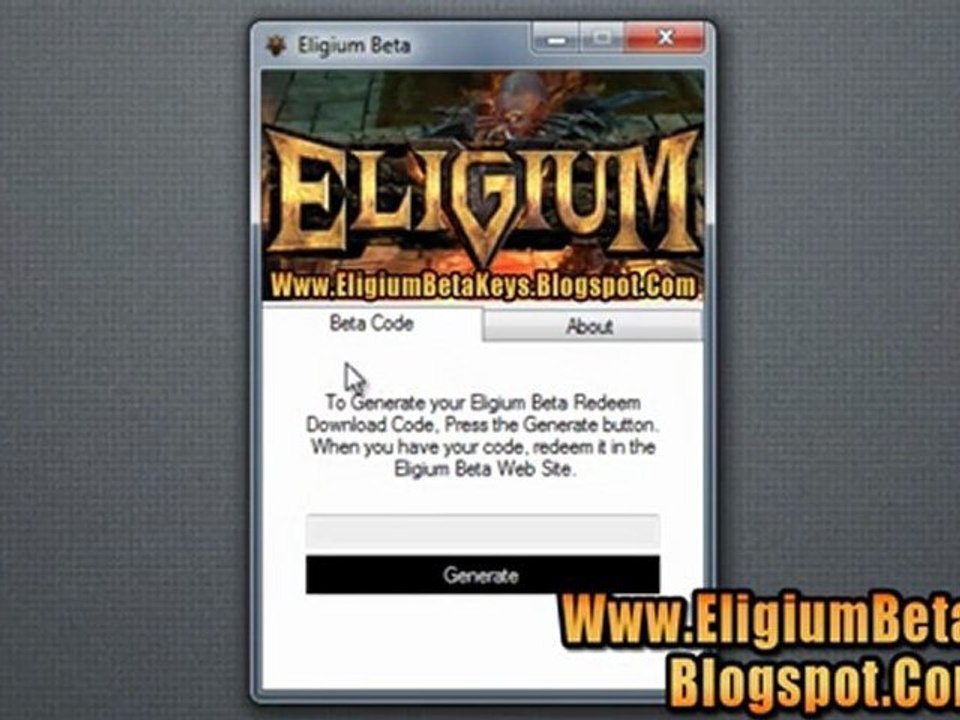 Eligium Closed Beta Code Generator Free Download