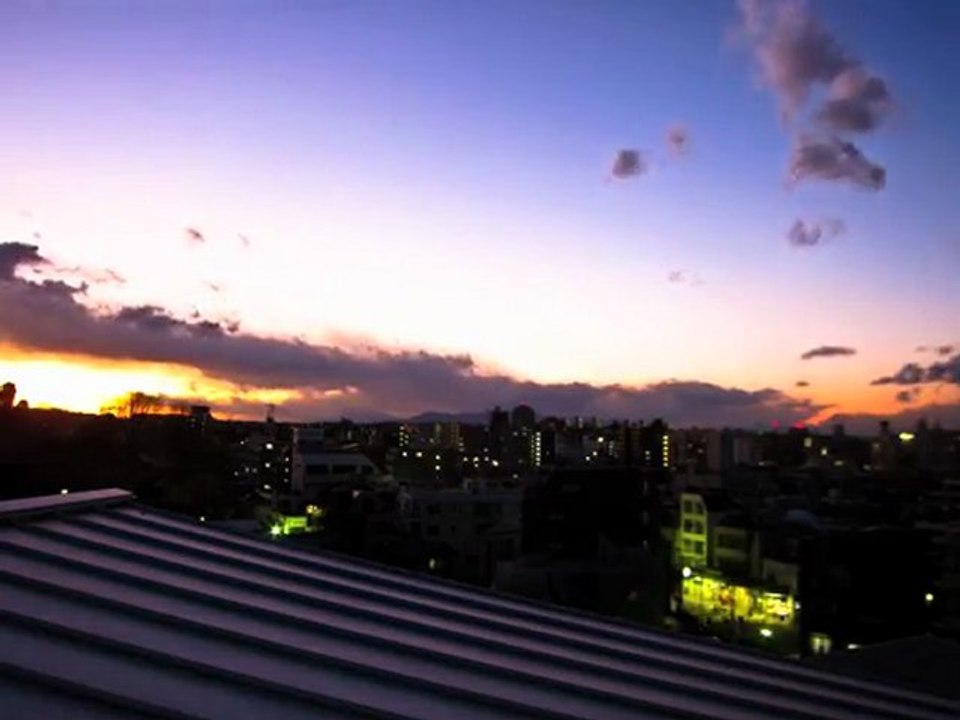 Yokohama Evening Sky - Dec 25