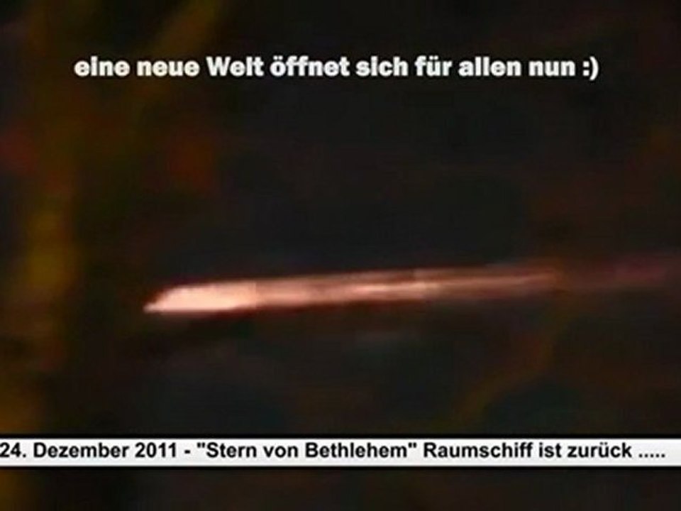 UFO ? Bethlehem.24.12.2011