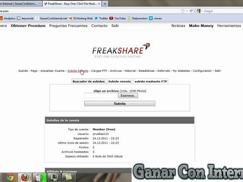 Ganar Dinero Subiendo Archivos