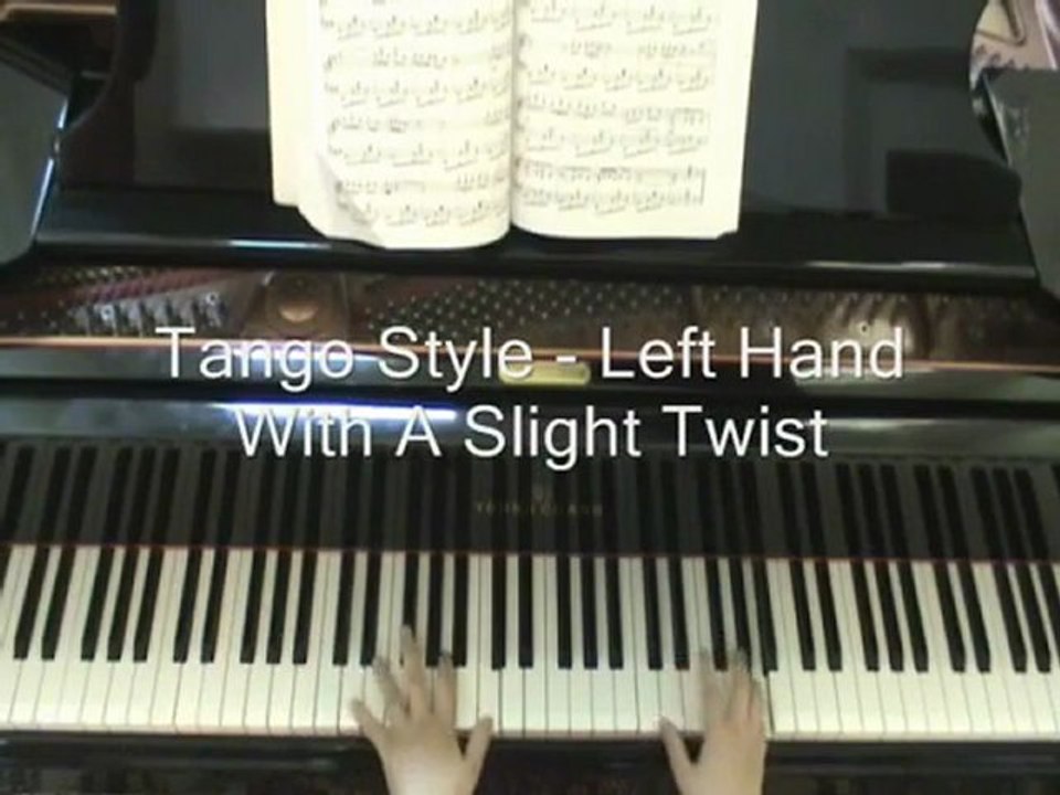 Tango Piano Rhythm - Piano Tutorial