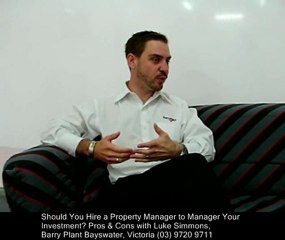 "Should you Hire a Property Manager"