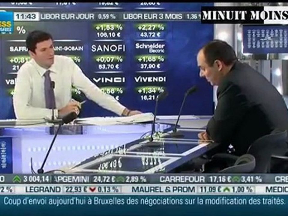 Olivier Delamarche, BFM Business du 20/12/2011