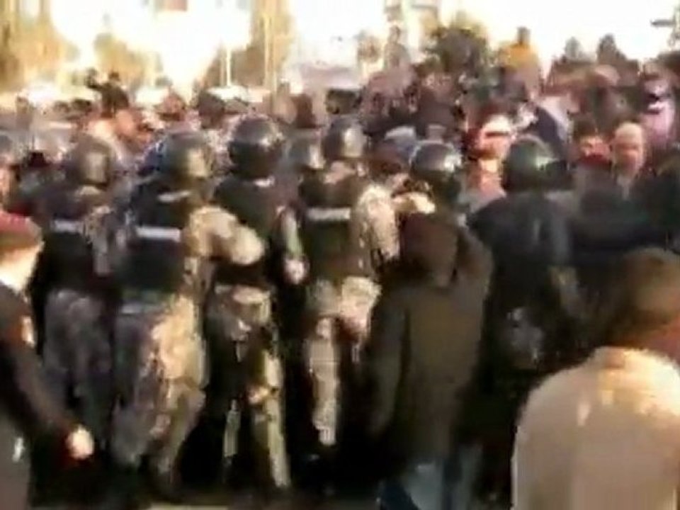 Clashes in Jordan