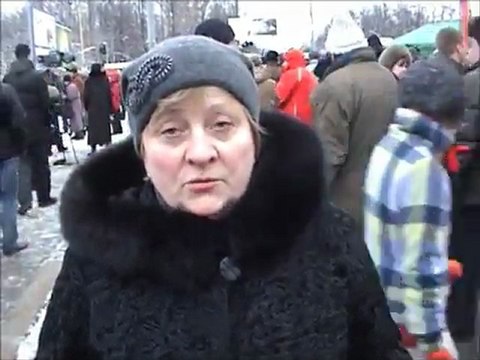 Светлана Пеунова.Митинги 24 декабря