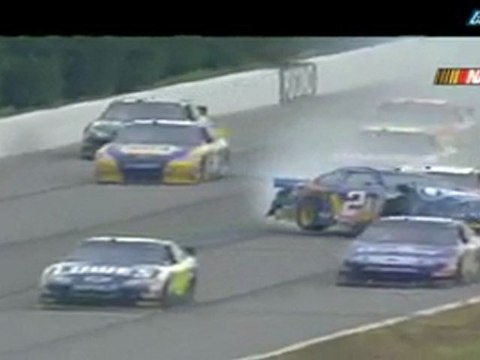 Nascar Sprint Cup 2010 Pocono Sadler Huge Crash