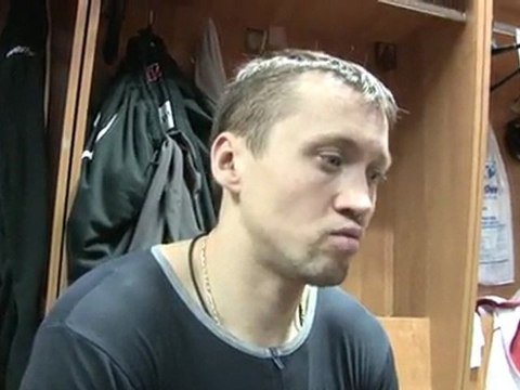Егор Михайлов после игры с к.Металлург Мг 21.12.11.