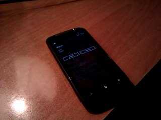 Dowód, że budzik budzi stopniowo w HTC 7 Mozart