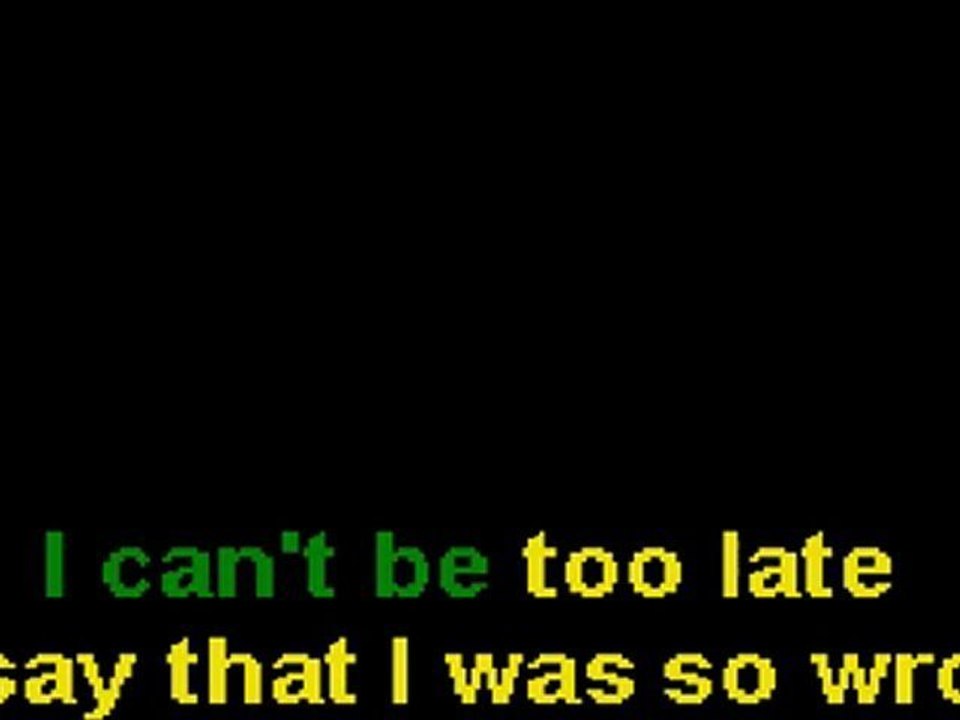 Air Supply - All Out Of karaoke Love.