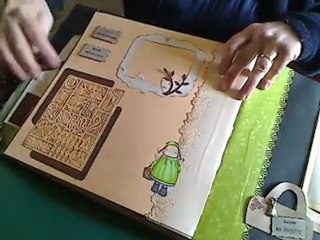 ALBUM SCRAPBOOKING avec scrapaganza.fr